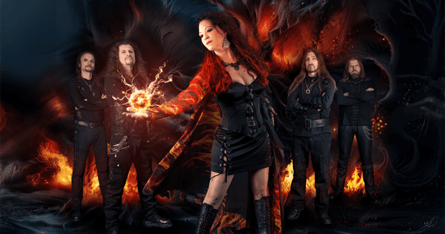 Screenshot der neuen Website für die Symphonic Metal Band Edenbridge, zeigt ein opulentes Design.