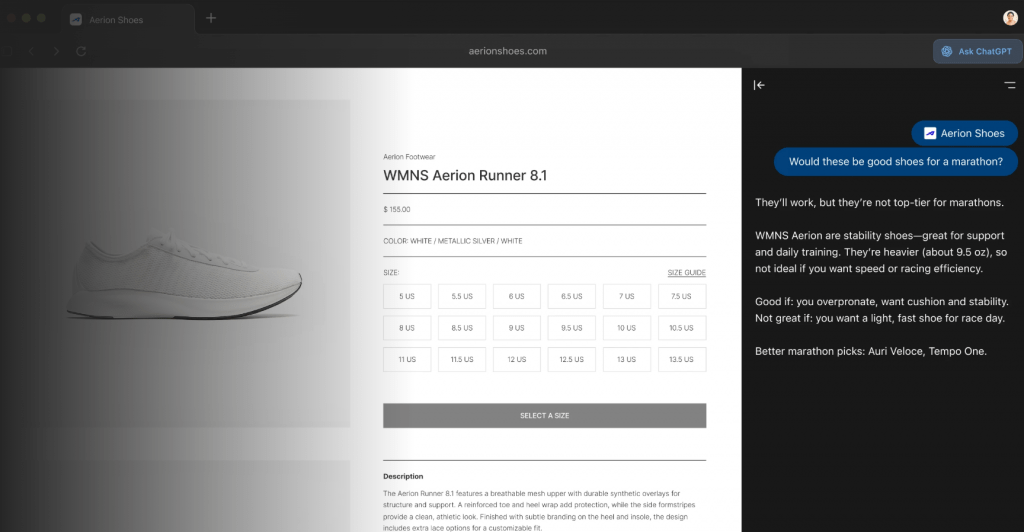 Atlas Browser von OpenAI (Promo Pic)