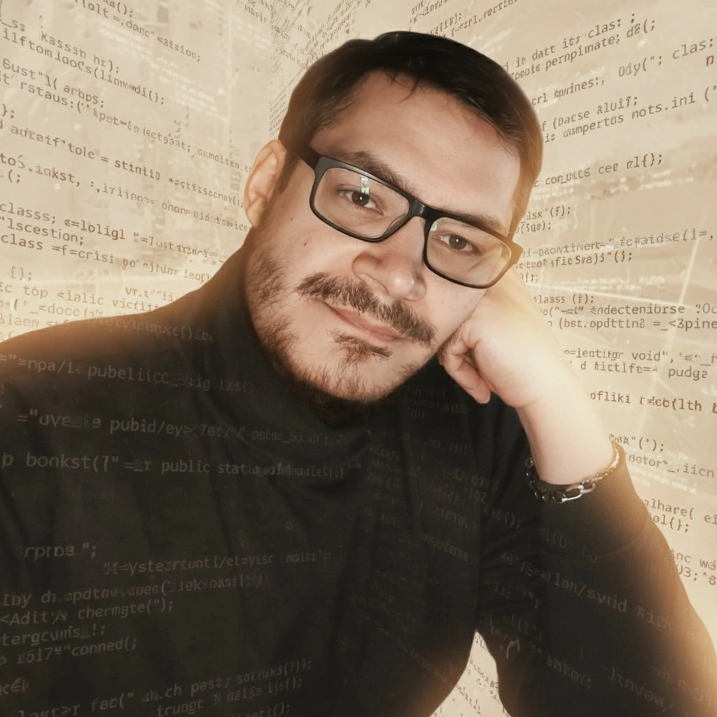 Porträt von Tom, Webdesigner