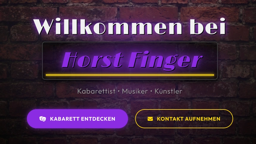 Horst Finger Work in Progress