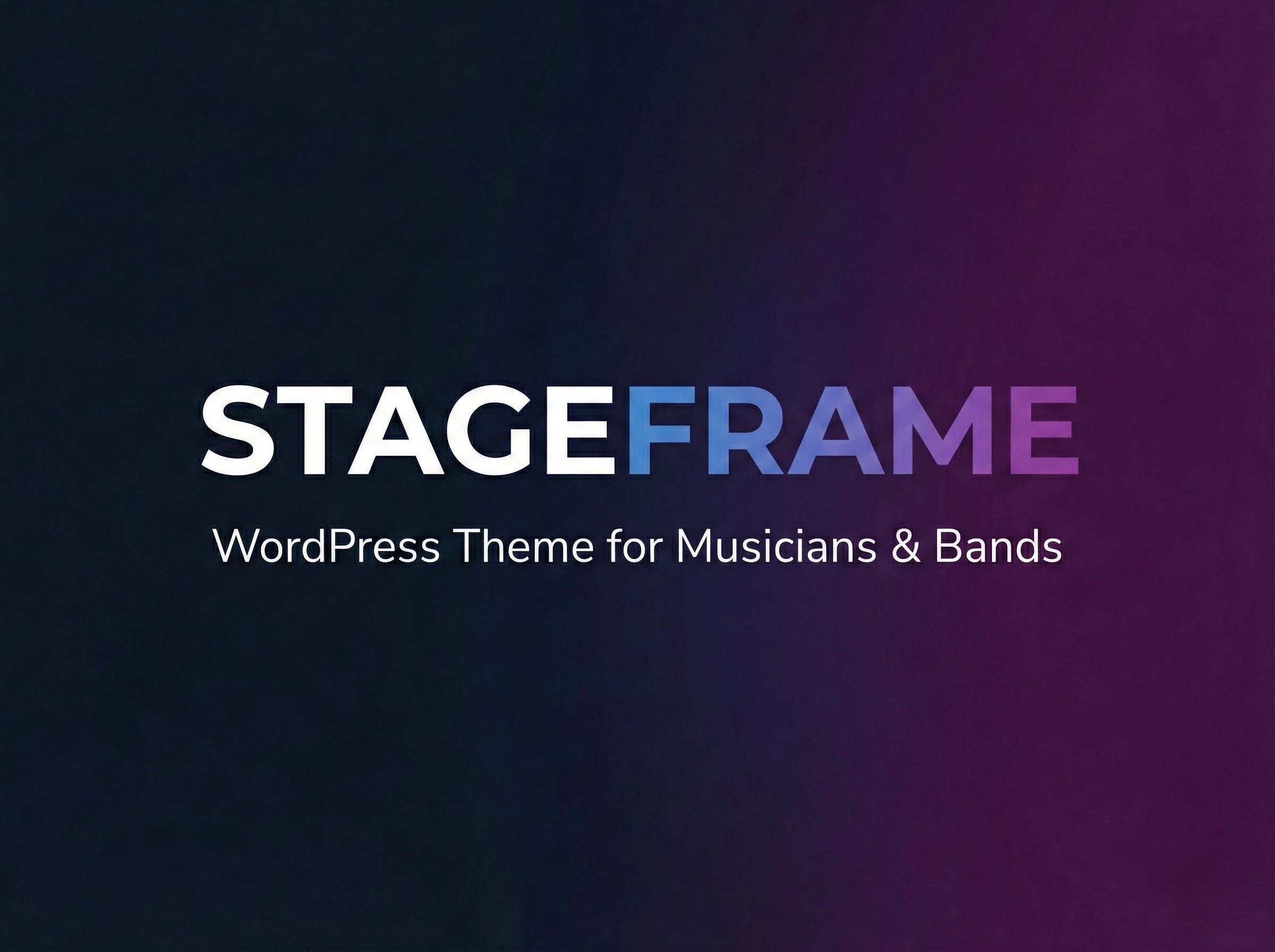 StageFrame Logo (WordPress Theme)